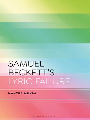cover image of Samuel Beckett's Lyric Failure